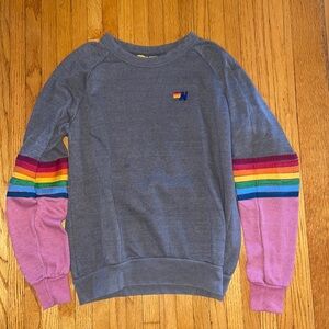 🎸AVIATOR NATION🎸Colorblock Crew Neck Unisex Sweatshirt—S